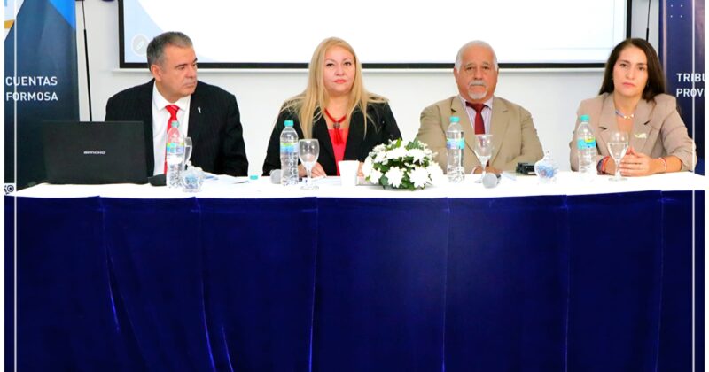 El Dr. Sergio Tomás Oste Presidente de SPTCRA disertó en Formosa sobre “Iniciativas innovadoras en materia de control gubernamental”